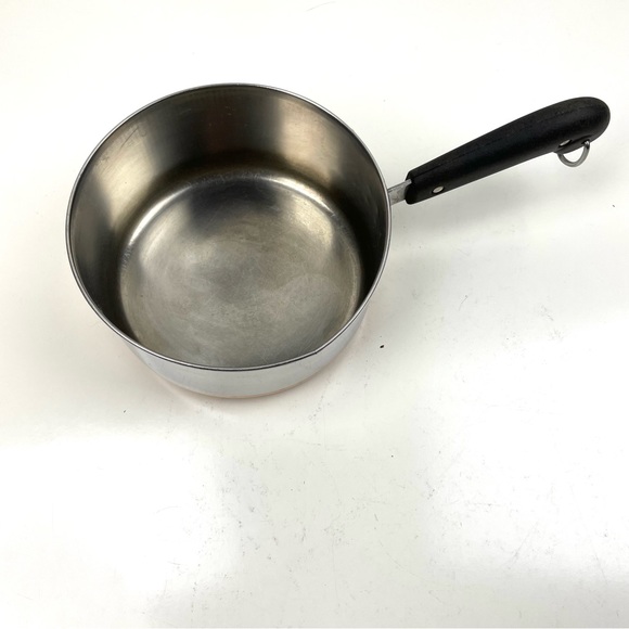 Revere Ware Pre 1968 2 Quart Copper Clad Sauce Pan - Picture 3 of 12